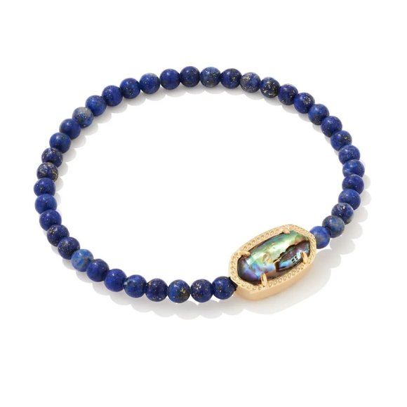 Kendra Scott Jewelry - NWT- Kendra Scott Beaded Elaina Gold Stretch Bracelet